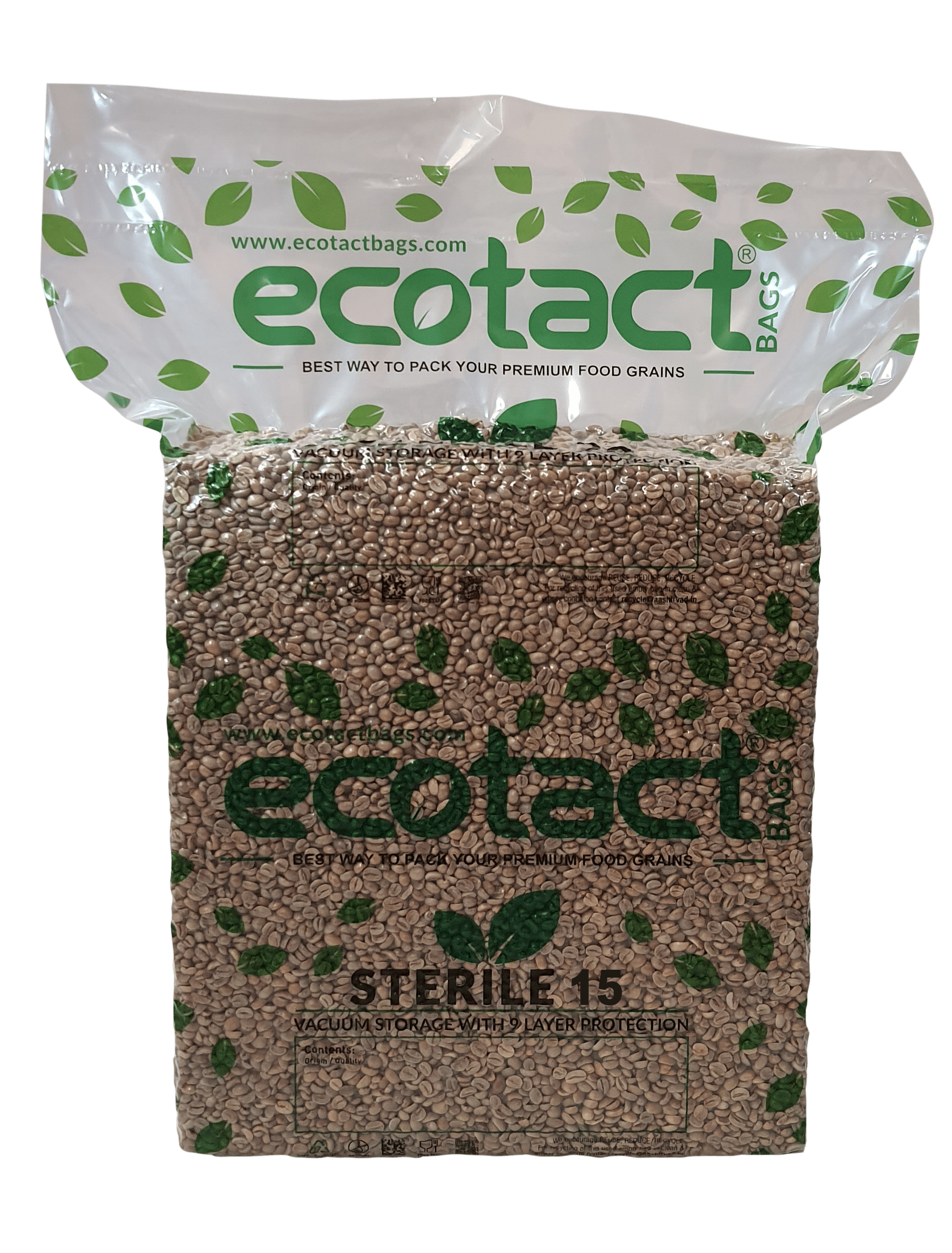 Ecotact Sterile 15 Vacuum Bags