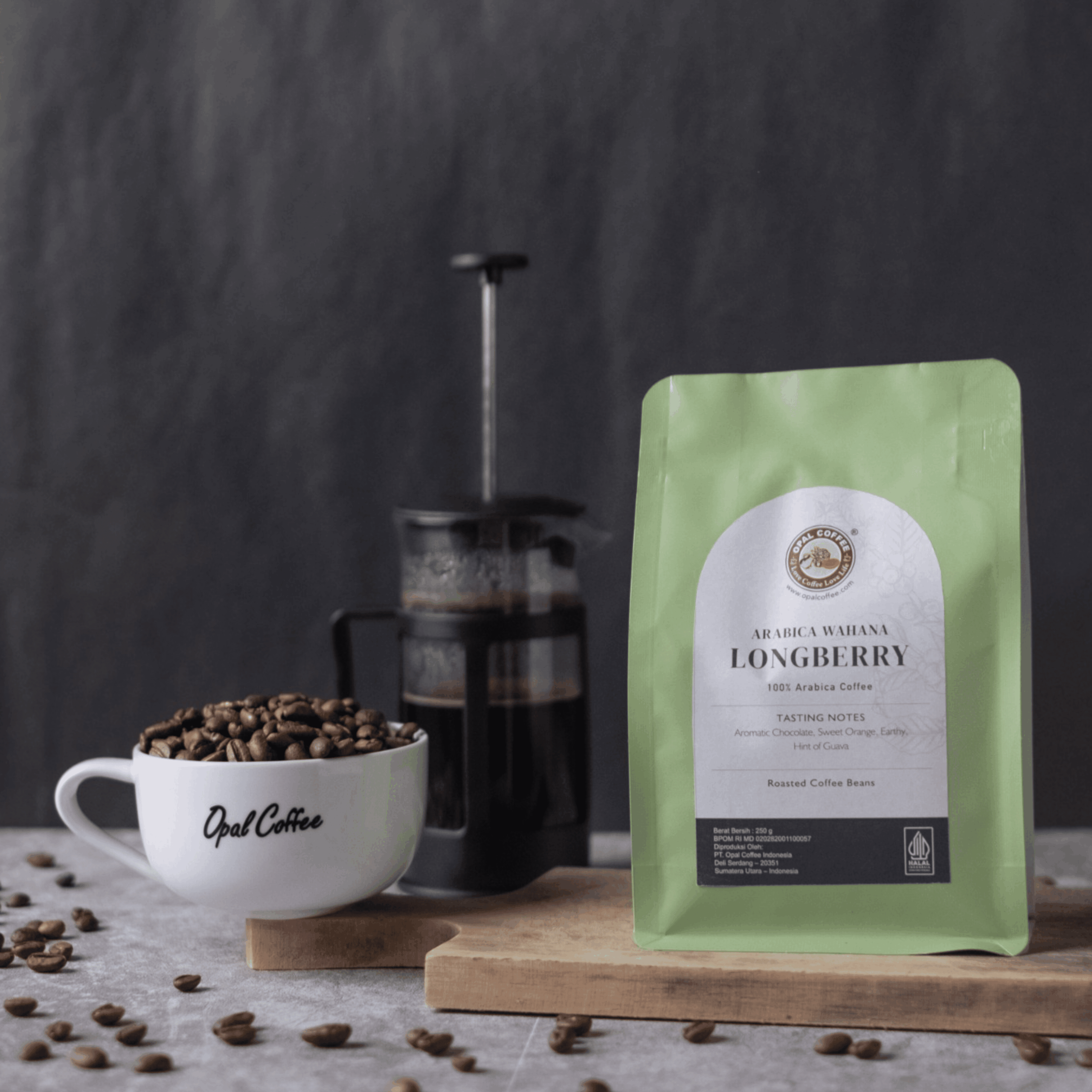 Arabica Wahana Longberry Roasted Coffee
